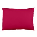 Rose Red Color Pillow Case (Two Sides) Front