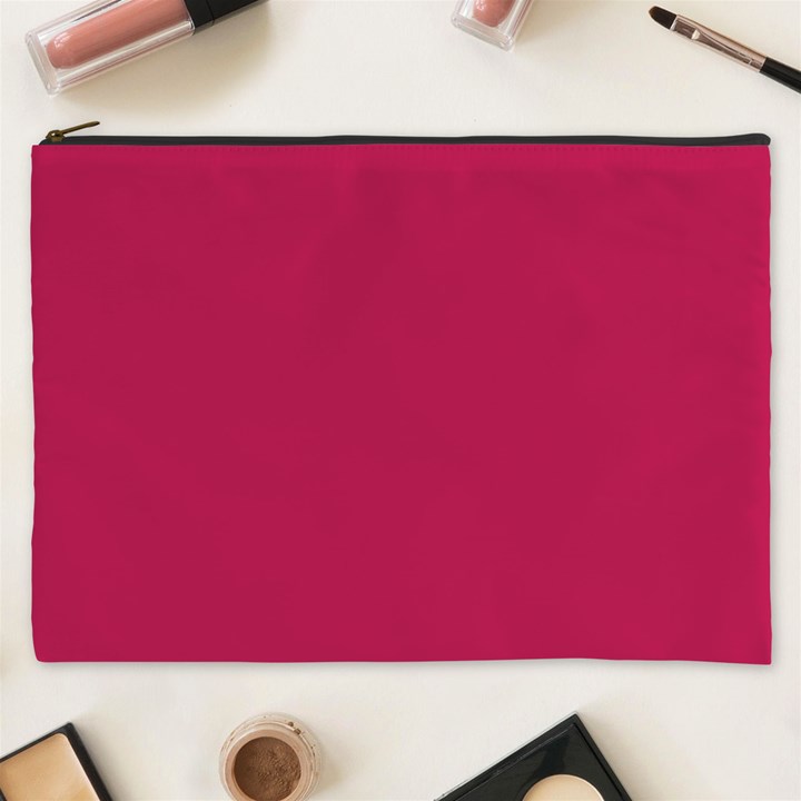 Rose Red Color Cosmetic Bag (XXXL)