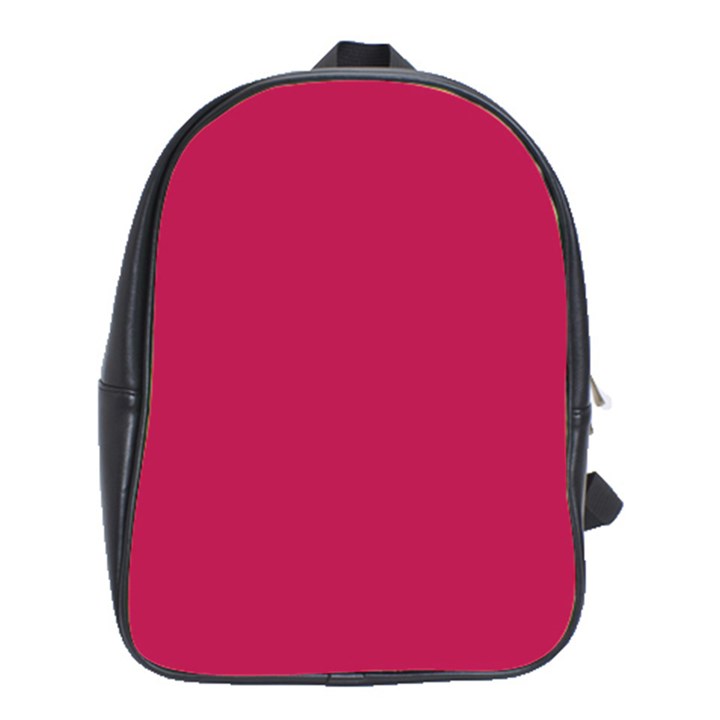 Rose Red Color School Bag (XL)