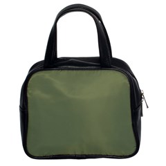 Sage Green Color Classic Handbag (two Sides) by SpinnyChairDesigns