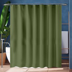 Sage Green Color Shower Curtain 60  X 72  (medium)  by SpinnyChairDesigns