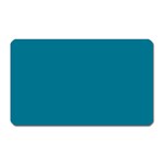 True Teal Blue Color Magnet (Rectangular) Front