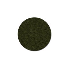 Army Green Color Textured Golf Ball Marker (4 Pack) by SpinnyChairDesigns