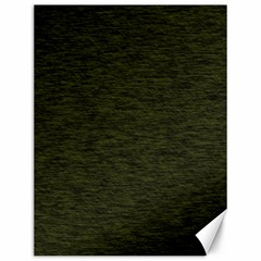 Army Green Color Textured Canvas 12  x 16 