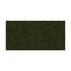 Army Green Color Textured Yoga Headband