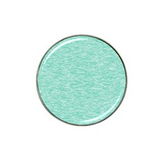 Biscay Green Texture  Hat Clip Ball Marker (10 Pack) by SpinnyChairDesigns