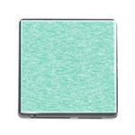 Biscay Green Texture  Memory Card Reader (Square 5 Slot) Front