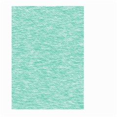 Biscay Green Texture  Large Garden Flag (two Sides) by SpinnyChairDesigns