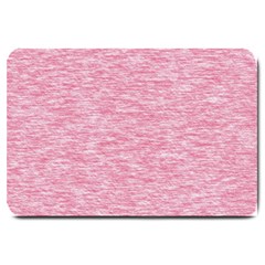 Blush Pink Textured Large Doormat  by SpinnyChairDesigns