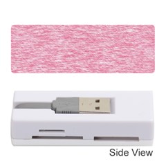 Blush Pink Textured Memory Card Reader (stick) by SpinnyChairDesigns