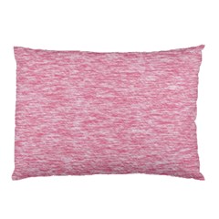 Blush Pink Textured Pillow Case (two Sides) by SpinnyChairDesigns