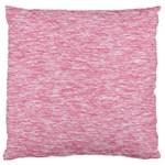 Blush Pink Textured Large Cushion Case (One Side) Front