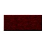 Dark Red Texture Hand Towel Front