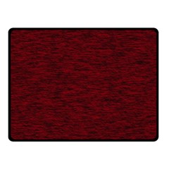 Dark Red Texture Fleece Blanket (small) by SpinnyChairDesigns