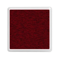 Dark Red Texture Memory Card Reader (square) by SpinnyChairDesigns