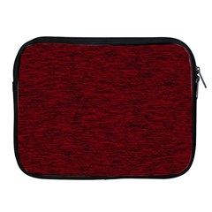 Dark Red Texture Apple Ipad 2/3/4 Zipper Cases by SpinnyChairDesigns