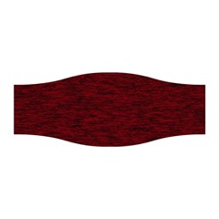 Dark Red Texture Stretchable Headband by SpinnyChairDesigns