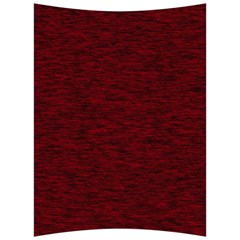 Dark Red Texture Back Support Cushion by SpinnyChairDesigns