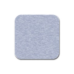 Fade Pale Blue Texture Rubber Square Coaster (4 Pack)  by SpinnyChairDesigns