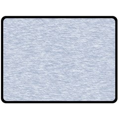 Fade Pale Blue Texture Fleece Blanket (large)  by SpinnyChairDesigns