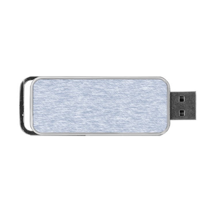 Fade Pale Blue Texture Portable USB Flash (Two Sides)