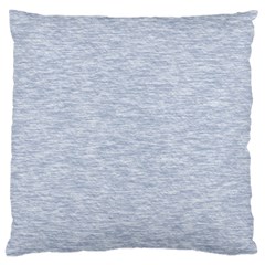 Fade Pale Blue Texture Large Flano Cushion Case (one Side) by SpinnyChairDesigns