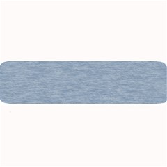 Faded Denim Blue Texture Large Bar Mats by SpinnyChairDesigns