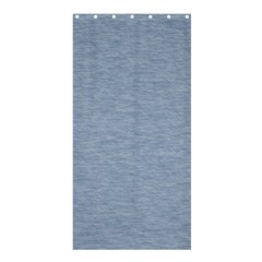 Faded Denim Blue Texture Shower Curtain 36  X 72  (stall)  by SpinnyChairDesigns