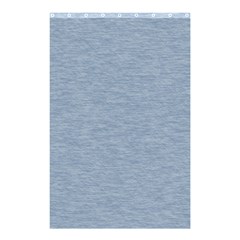 Faded Denim Blue Texture Shower Curtain 48  X 72  (small)  by SpinnyChairDesigns