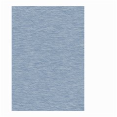 Faded Denim Blue Texture Small Garden Flag (two Sides) by SpinnyChairDesigns