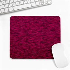 Fuschia Pink Texture Large Mousepads by SpinnyChairDesigns