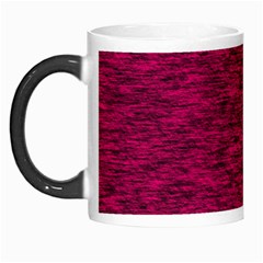 Fuschia Pink Texture Morph Mugs by SpinnyChairDesigns