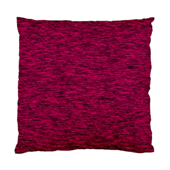 Fuschia Pink Texture Standard Cushion Case (Two Sides)