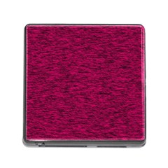 Fuschia Pink Texture Memory Card Reader (square 5 Slot) by SpinnyChairDesigns