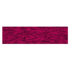 Fuschia Pink Texture Satin Scarf (oblong) by SpinnyChairDesigns