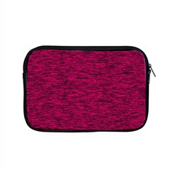 Fuschia Pink Texture Apple Macbook Pro 15  Zipper Case by SpinnyChairDesigns