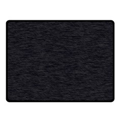 Black Color Texture Fleece Blanket (small) by SpinnyChairDesigns