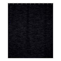 Black Color Texture Shower Curtain 60  X 72  (medium)  by SpinnyChairDesigns