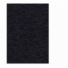 Black Color Texture Large Garden Flag (two Sides) by SpinnyChairDesigns