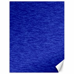 Cobalt Blue Color Texture Canvas 12  X 16  by SpinnyChairDesigns