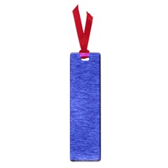 Cobalt Blue Color Texture Small Book Marks by SpinnyChairDesigns