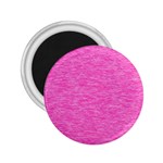 Neon Pink Color Texture 2.25  Magnets Front