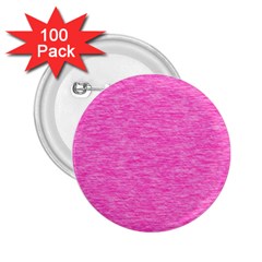 Neon Pink Color Texture 2 25  Buttons (100 Pack)  by SpinnyChairDesigns