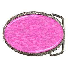 Neon Pink Color Texture Belt Buckles by SpinnyChairDesigns