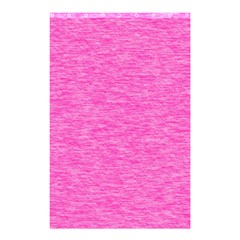 Neon Pink Color Texture Shower Curtain 48  X 72  (small)  by SpinnyChairDesigns