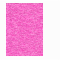 Neon Pink Color Texture Large Garden Flag (two Sides) by SpinnyChairDesigns