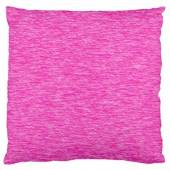 Neon Pink Color Texture Standard Flano Cushion Case (one Side)