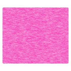 Neon Pink Color Texture Double Sided Flano Blanket (small)  by SpinnyChairDesigns