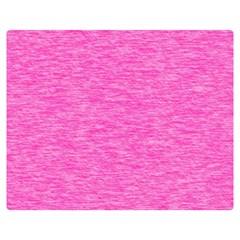 Neon Pink Color Texture Double Sided Flano Blanket (medium)  by SpinnyChairDesigns