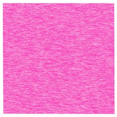 Neon Pink Color Texture Wooden Puzzle Square by SpinnyChairDesigns